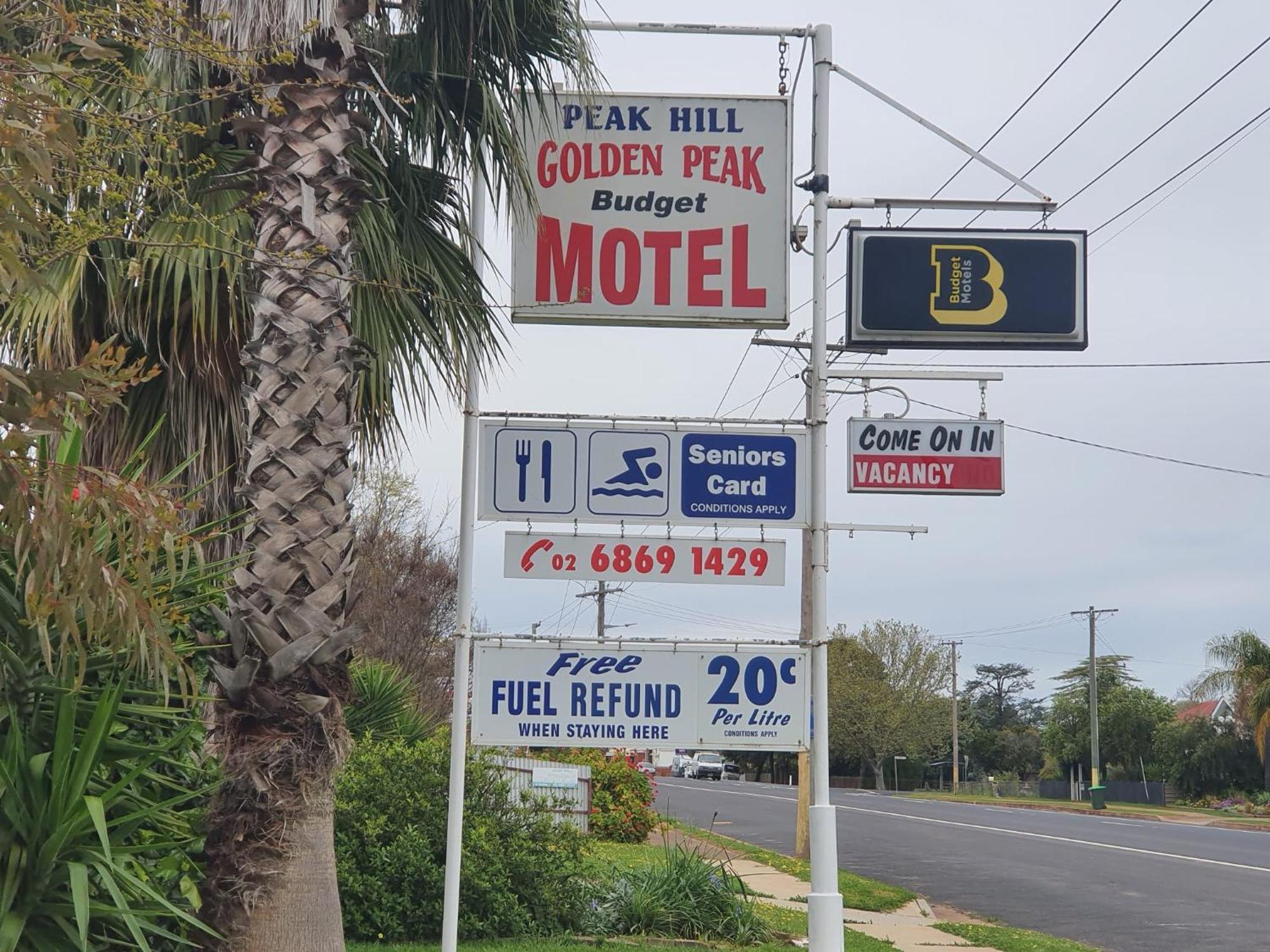 Golden Peak Motel Peakhill Peak Hill エクステリア 写真